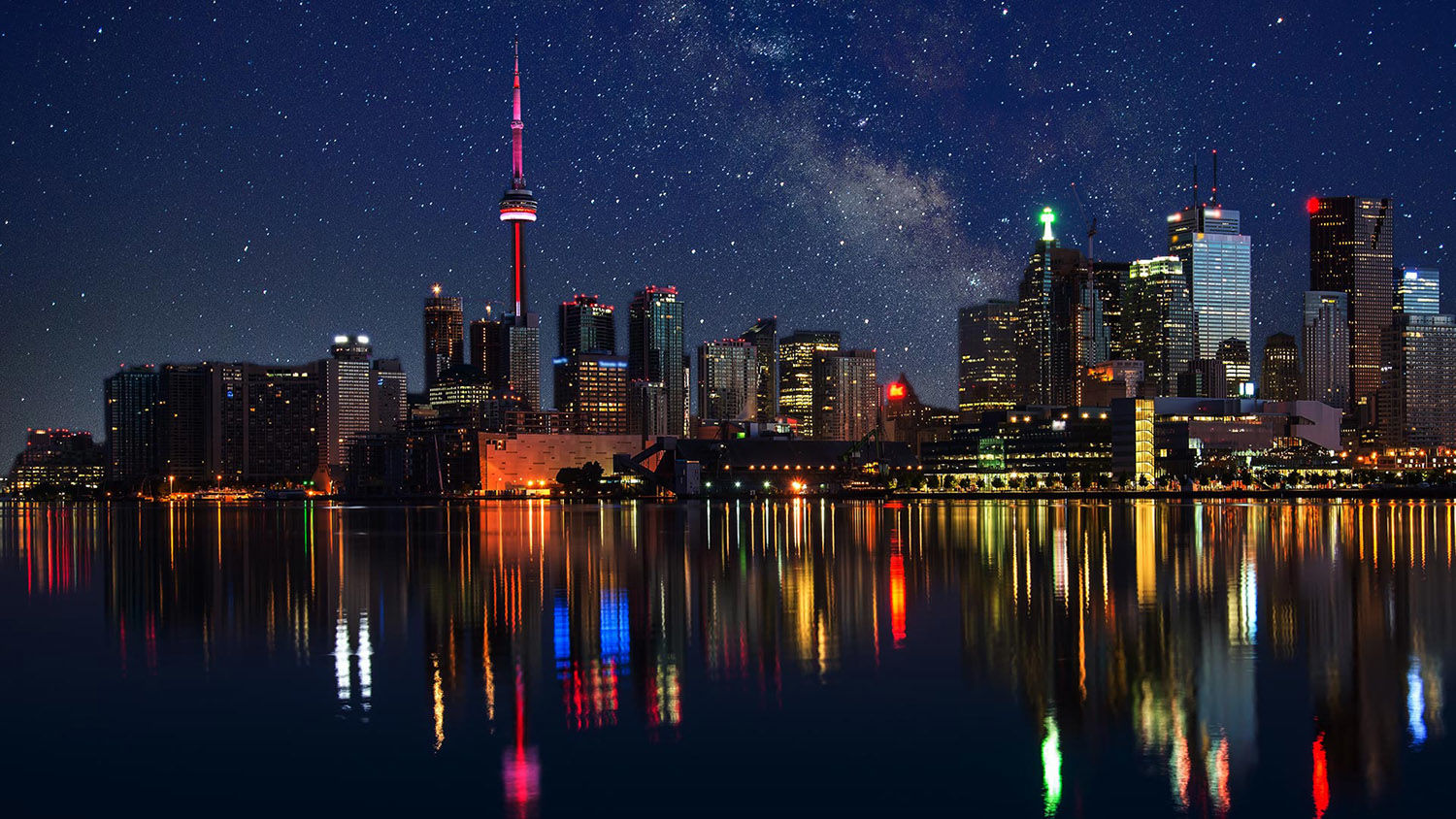 Stunning before and after images of the night sky reveals an unseen world with no pollution